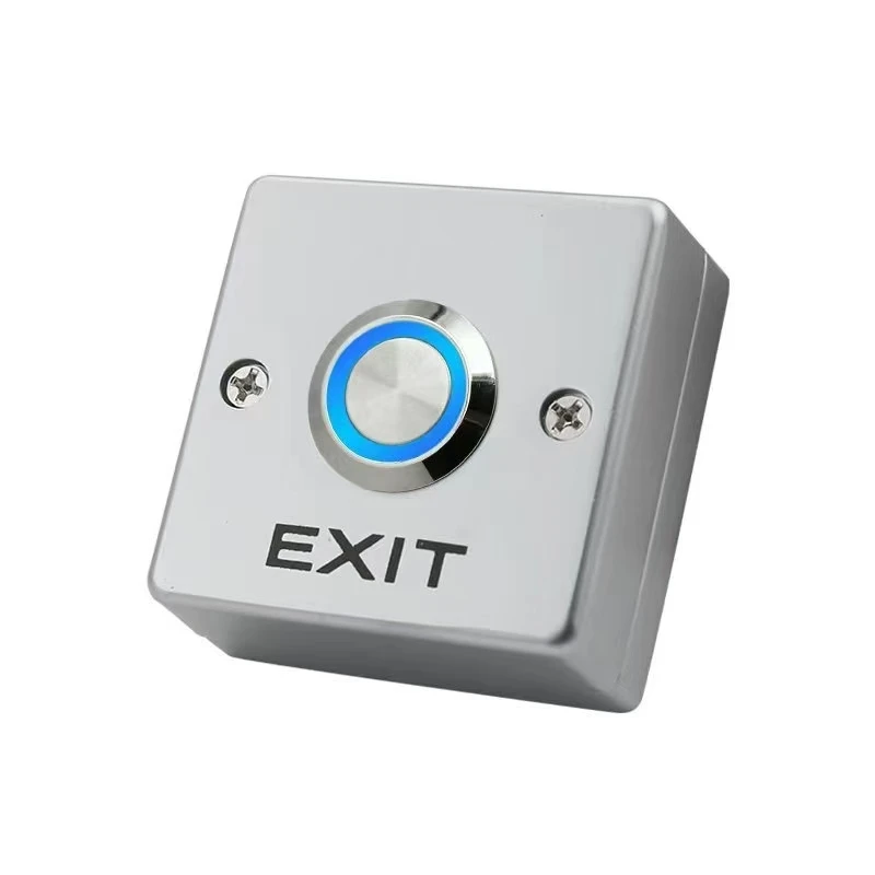 Access Button Door Exit Push Switch Release Gate Opener Door Access Control System Entry Open Zinc Alloy
