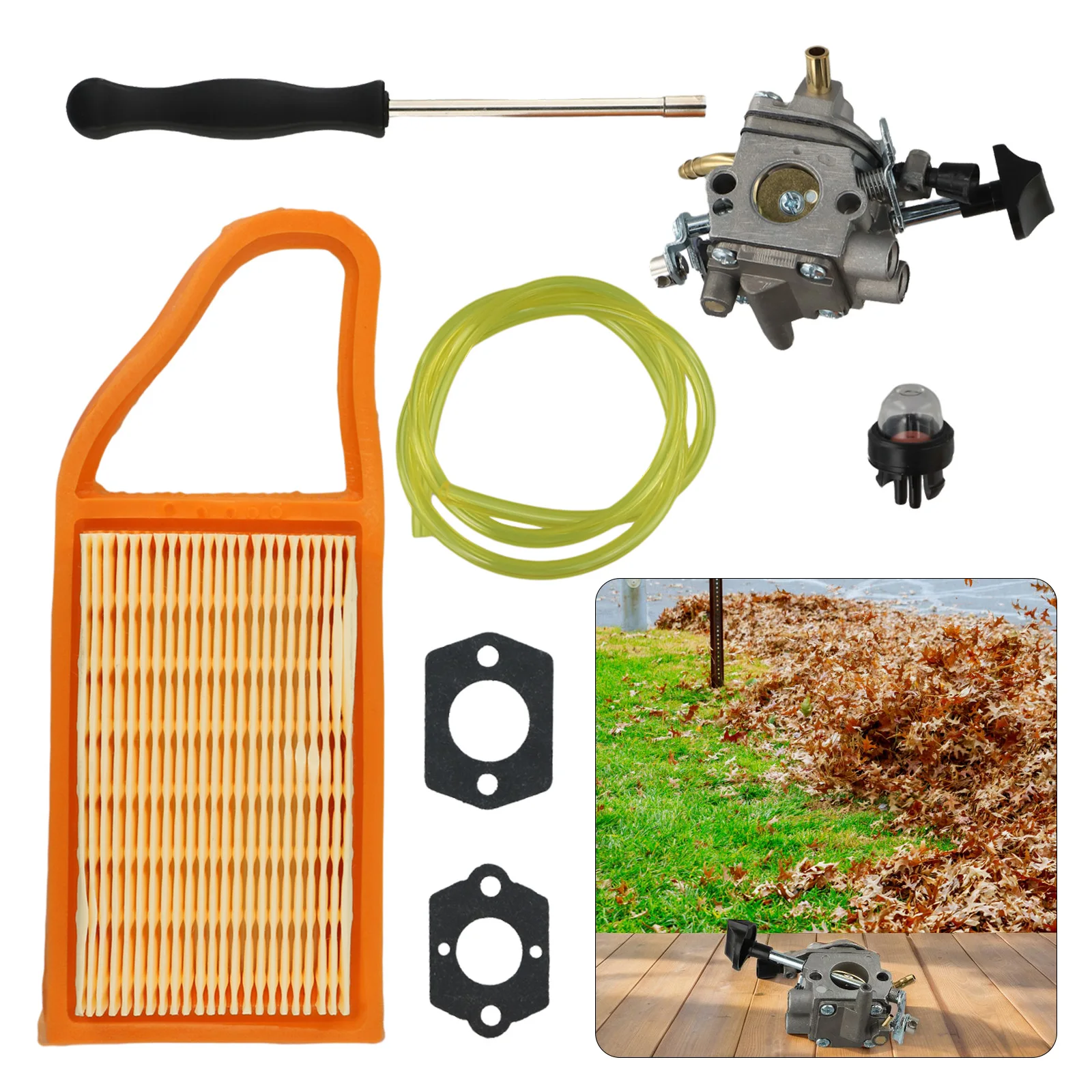 Carburetor Kit For BR500 BR550 BR700 BR600 700 Backpack Blower Leaf Blower Parts For Home Garden Tool Accessory In Stock