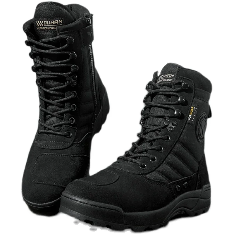 

Riding Boots Anti Fall Leisure Motorcycle Riding Board Shoes Waterproof Knight Shoes