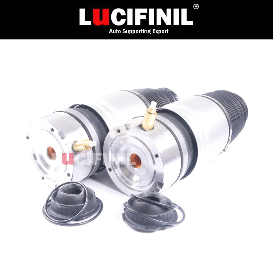 

LuCIFINIL 2X New Rear Air Suspension Spring Bag Fit Audi Q7 4L Cayenne VWTouareg Shock Absorber 7L8616503B