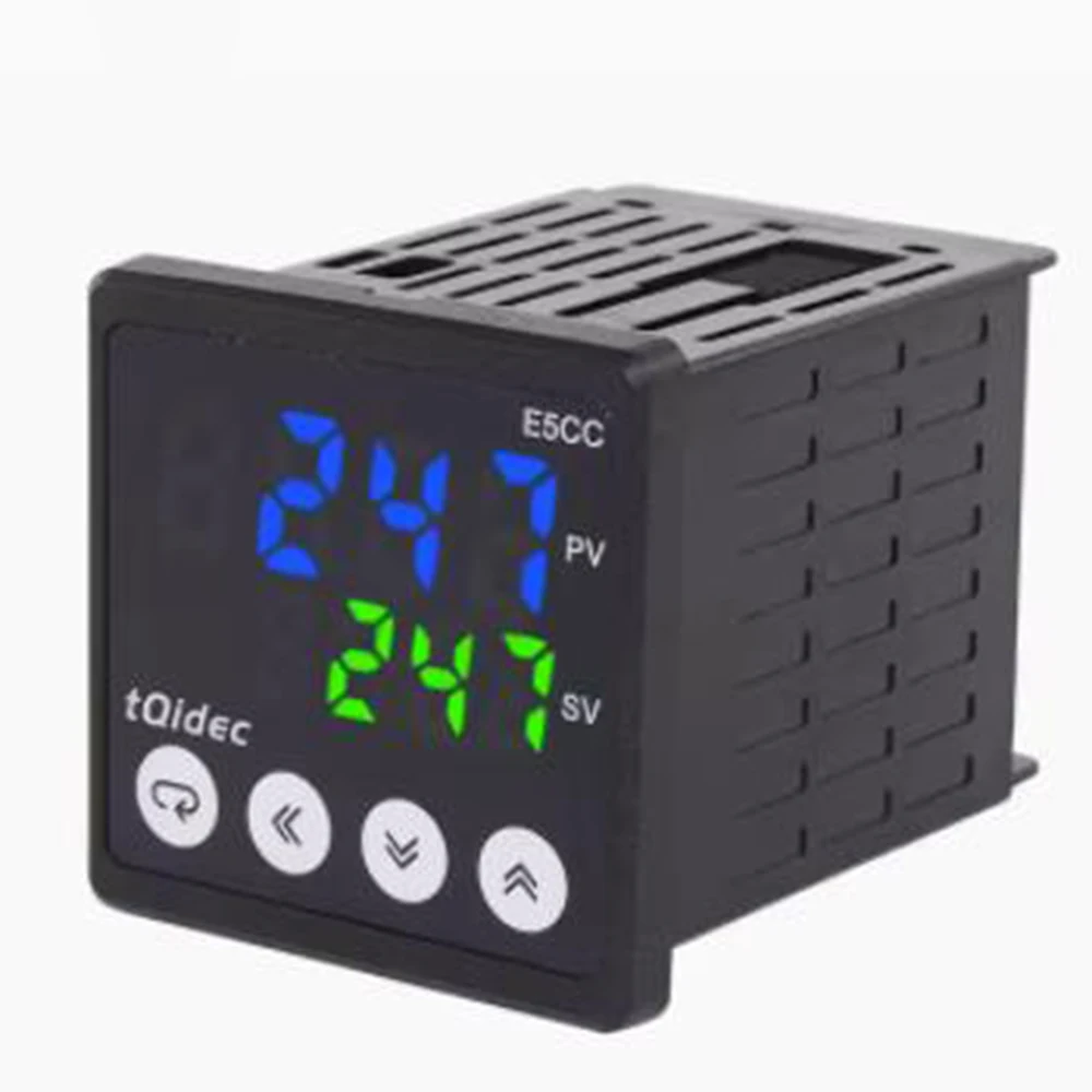 Digital anzeige PID-Temperatur regler hochpräzise 100/e/k/cu50 Sensor relais SSR Doppel ausgang