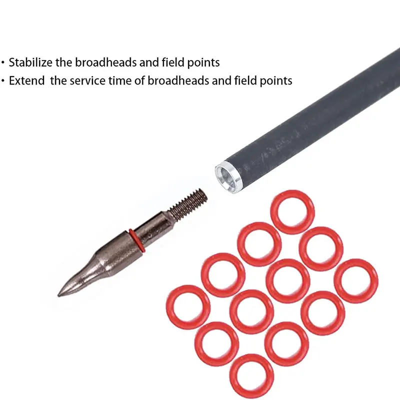 نقاط رؤوس السهم للرماية، أقفال الهدف على شكل حرف O، غسالات مطاطية، ملحقات رياضية خارجية، نقطة سهم برودهيدس