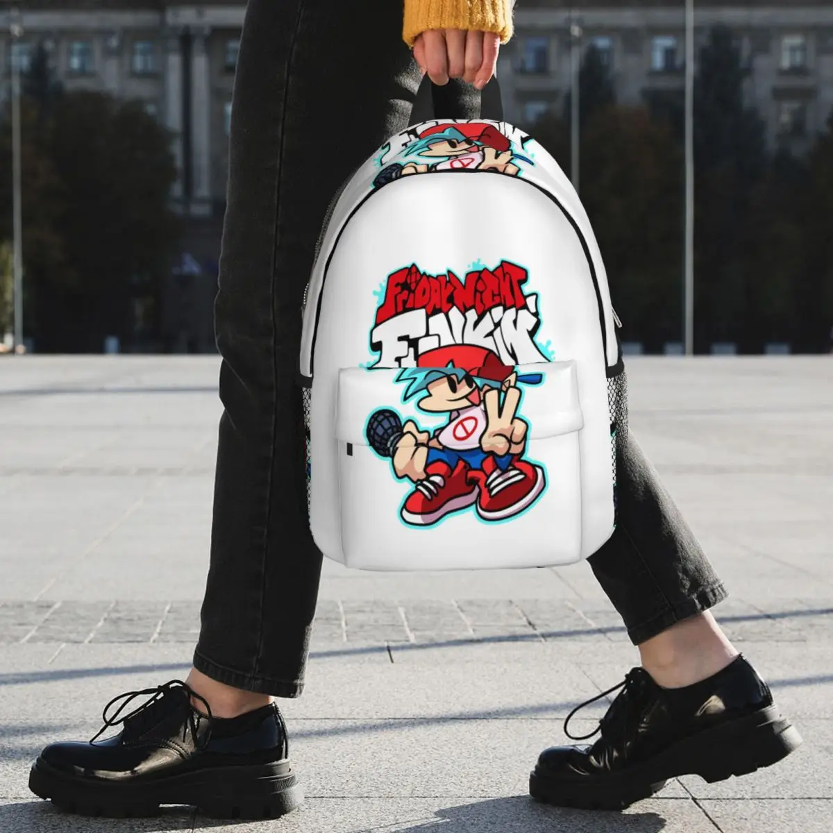 Friday Night Funkin Backpack Student BookBag Boys Girls School Bag Computer Shoulder Bags