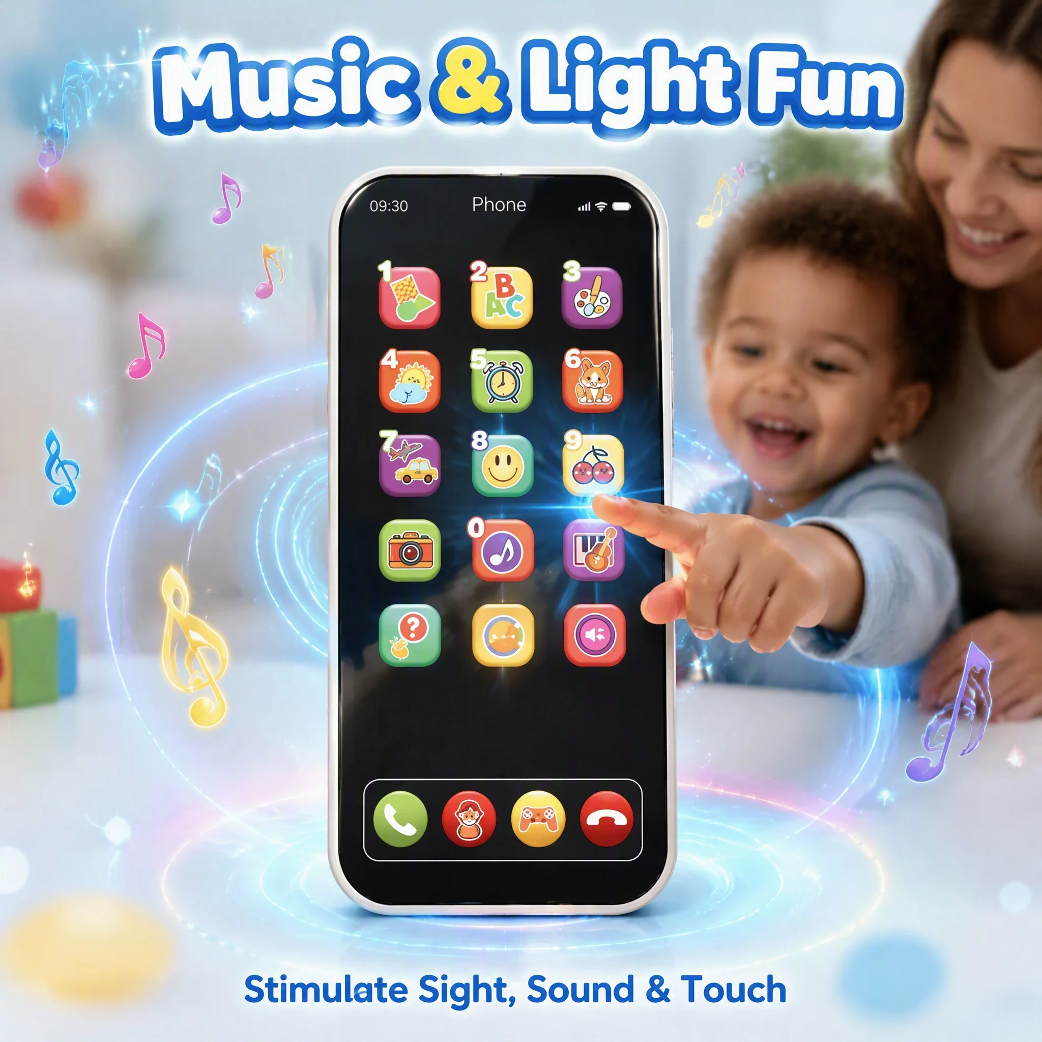 brinquedo-interativo-de-aprendizagem-precoce-celular-com-musica-tela-sensivel-ao-toque-multiplos-modos-em-ingles-smartphone-simulado-para-criancas-pequenas