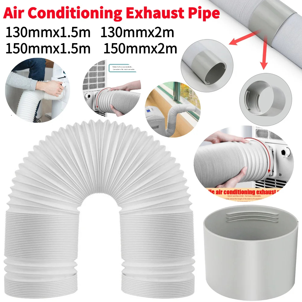 Parti del connettore dell\'interfaccia del tubo di scarico del condizionatore d\'aria portatile da 13 cm 15 cm