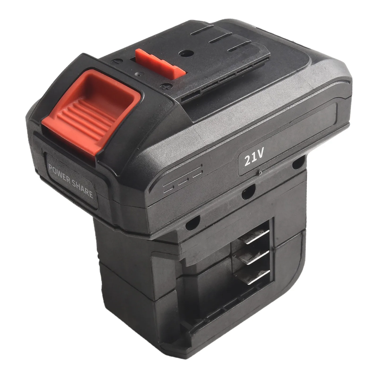 

Home Black Battery Converter Keys Locking Power Strong Stylish Versatile Work Lights Adapter Charger Easy To Install