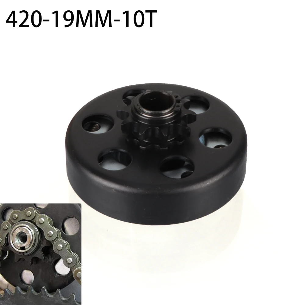 

Go Kart Clutch 3/4" Bore 10T # 420 Chain for 212cc Predator Engine Go Kart Minibike Honda Kart 6.5 HP Engines Centrifugal Clutch