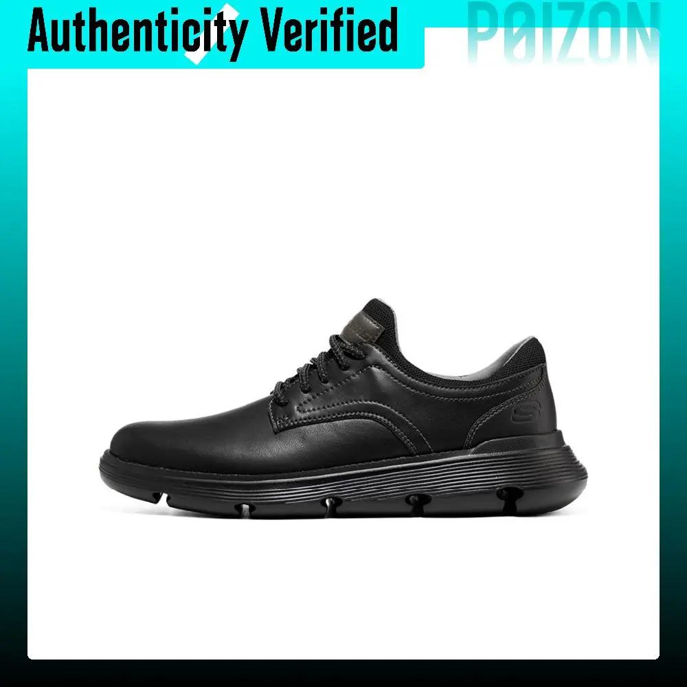 Skechers Garza Dress Shoes Men's Low-top All Black 204702-BBK