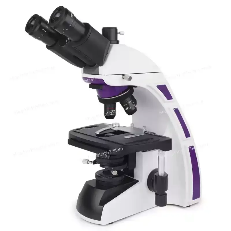 1000X Lab Medical Scientific Research Biological Microscope Trinocular Binocular Microscope Achromatic Correction Optical System