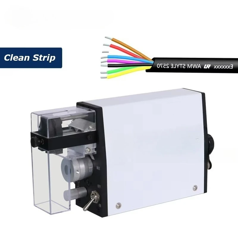 EW-10MT Pneumatic Wire Stripping Machine Cable Stripper for Wire with Inner Core or Outer Sheath Applicable to AWG32-AW14 — купить у AliExpress WW