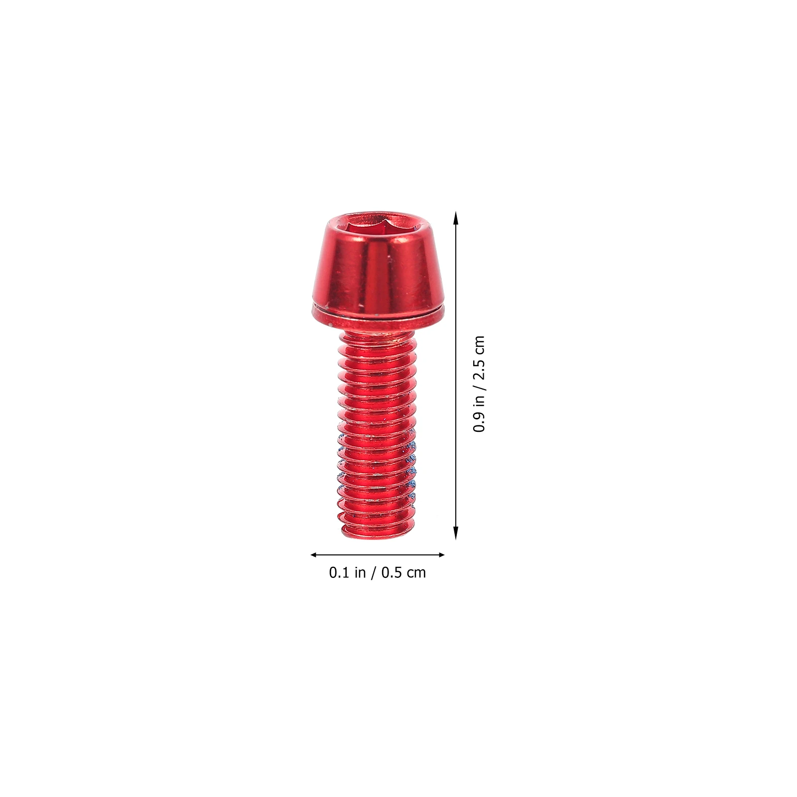 

6 Pcs Titanium Alloy Screws Rotor for Mountain Bike Brake Disc Bolts and Upgrade