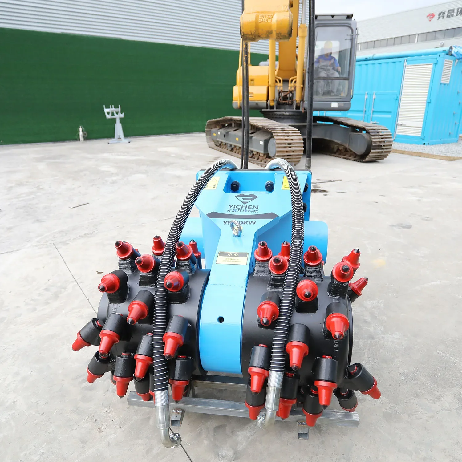 YF-02RW High quality High-tech Easy installation Utility work small rock grinder for sale for Construction equipment