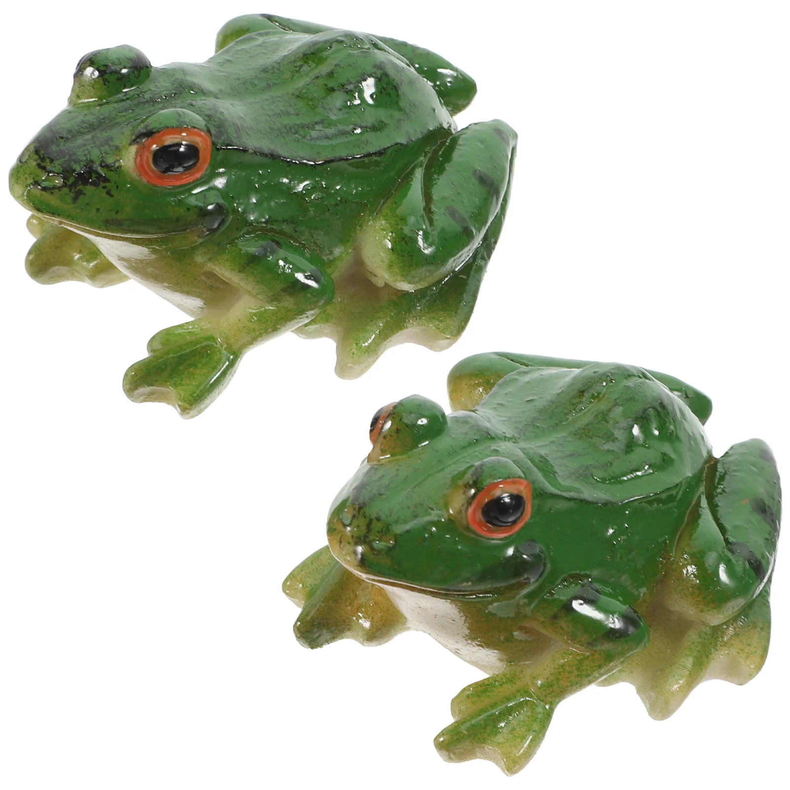 

Stuff Micro Landscape Simulation Frog Ornament Toy Mini Frogs Figurine Decorate