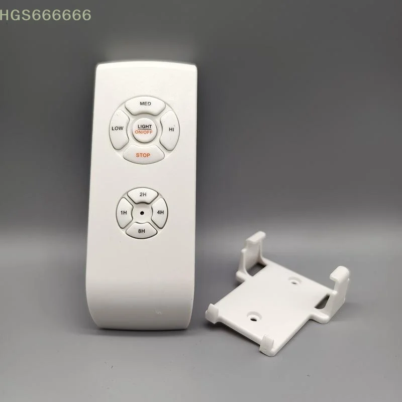 

Mini Ceiling Fan Lamp Remote Control Kit AC 110-240V Timing Control Switch Adjusted Wind Speed Transmitter Receiver