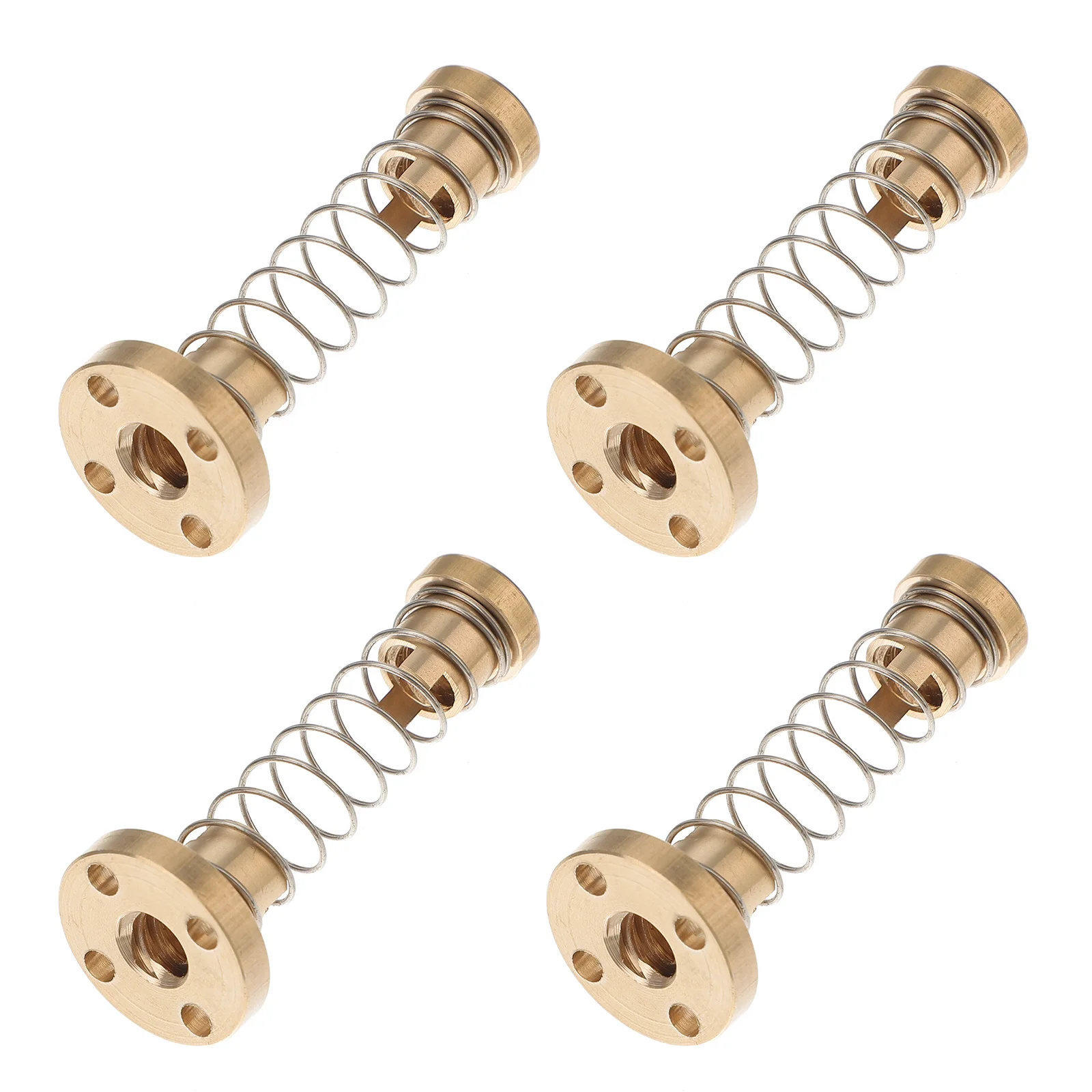 

4pcs Anti Backlash Nut Set Resistant For 8Mm Threaded Rod Linear Printer Replacement Parts