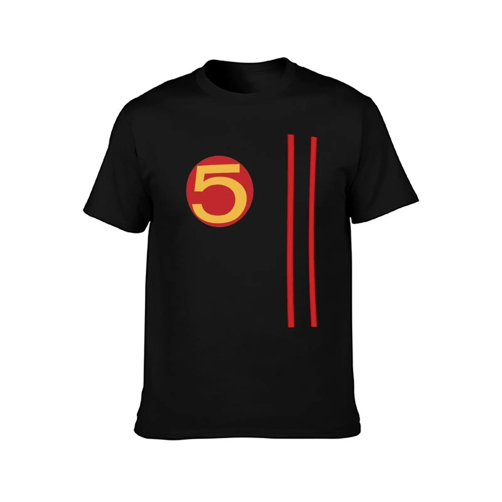 Mach 5 Speed Racer T-Shirt Regular Fit Plain Tee Shirt T-Shirt view 2