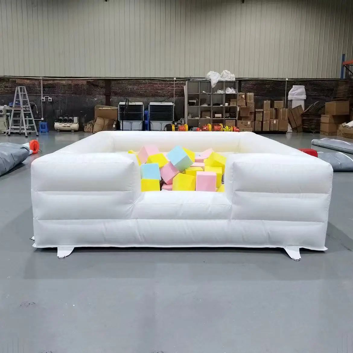 recinzione gonfiabile bianca PVC/Oxford