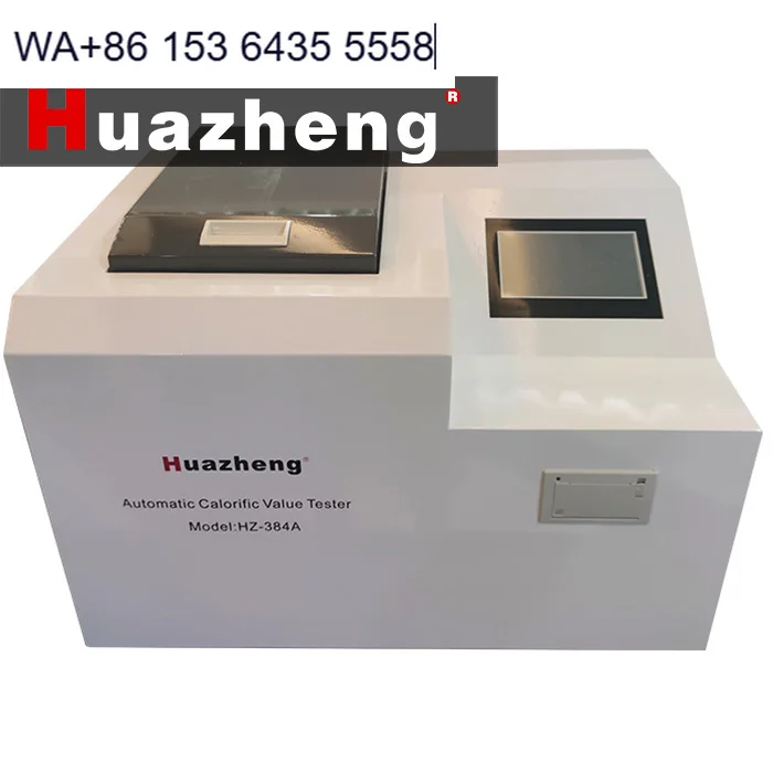 Huazheng Electric OEM Lab Equipment Petroleum Calorimeter Oil Calorific Value Tester With 1 Year Warranty