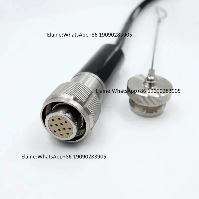 61 core all metal shell underwater cable connector micro cable joint ROV signal propagation