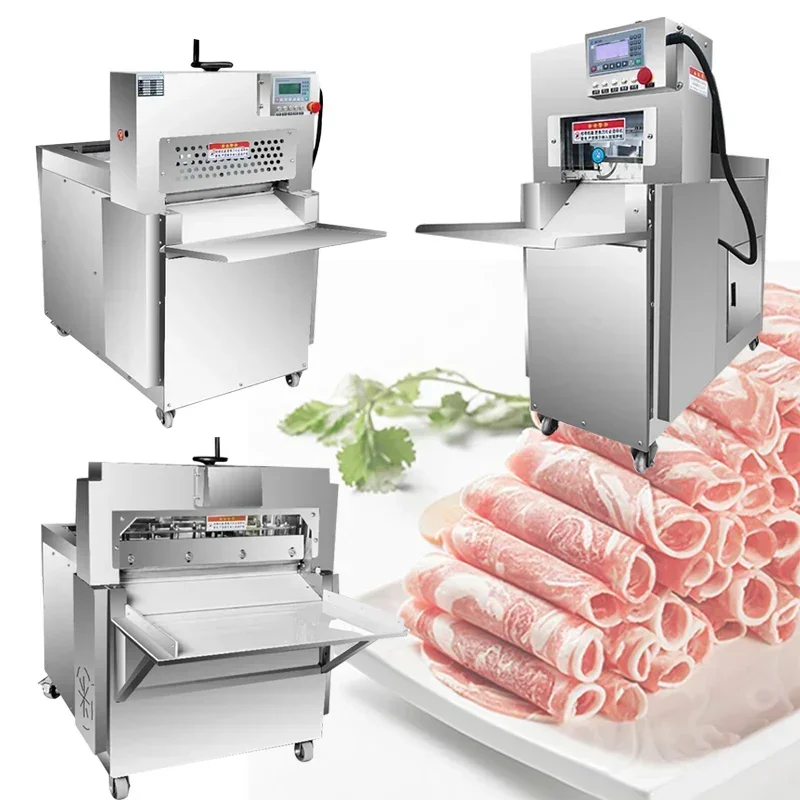 

Excellen Frozen Meat Slicing Machine Meat Slicer Sausage Bacon Beef Mutton Slicing Cutting Machine For Sale