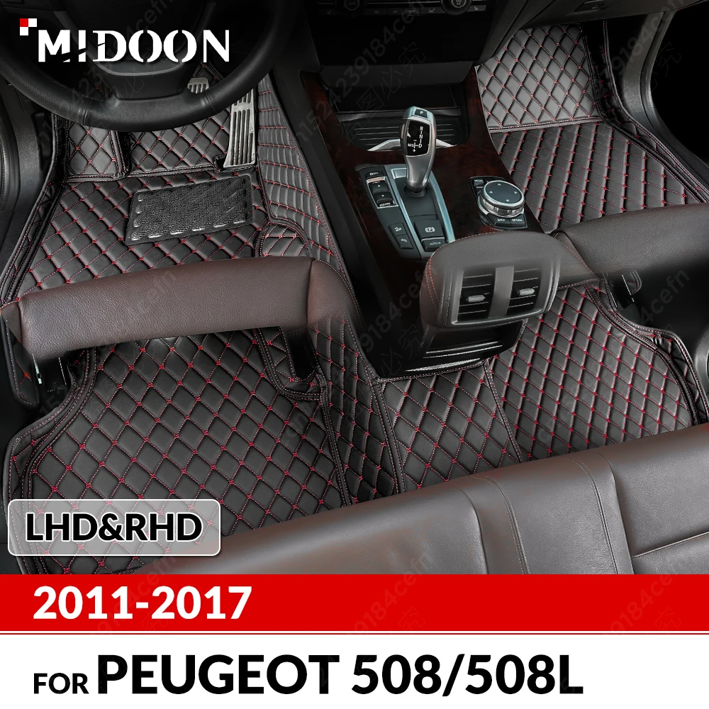 

Автомобильные коврики для Dongfeng Peugeot 508/508L 2011 2012 2013 2014 2015 2016 2017