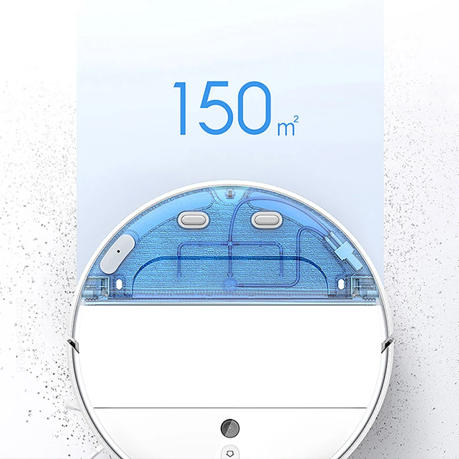 New XIAOMI MIJIA 2C Robot Vacuum Cleaner Mop for Home Sweeping Dust Sterilize 2700PA Cyclone Suction Washing Mop Smart Planned