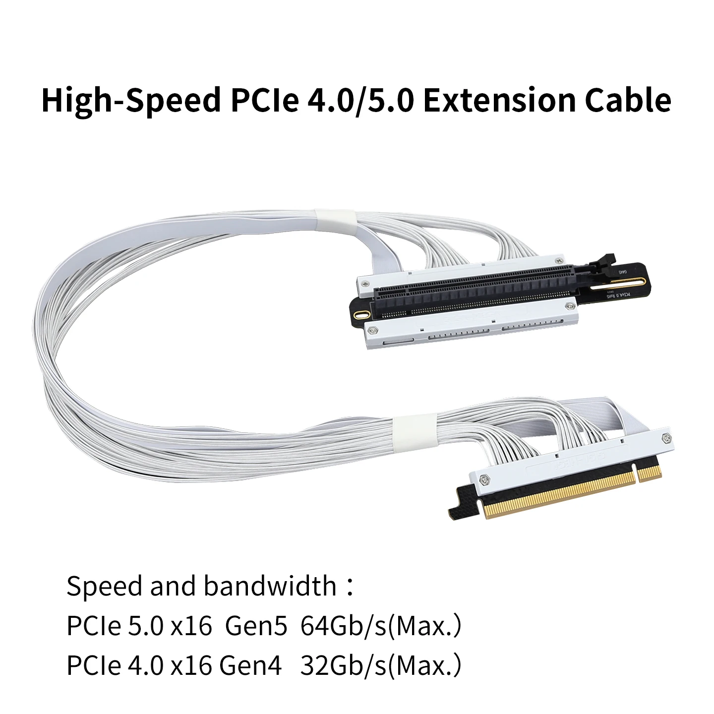 Picture 6: PCIe5.0 Riser cable GEN5 for GPU Ai Server smart installation high density full connecting wiring / Future compatibility‌