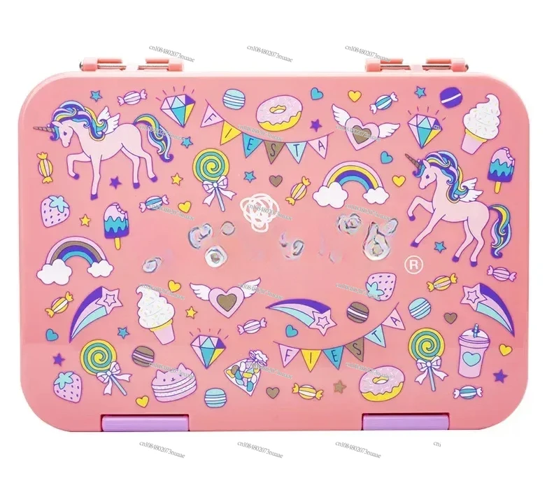 

Mermaid-Themed Lunch Box, Food Grade, Picnics and Gifts