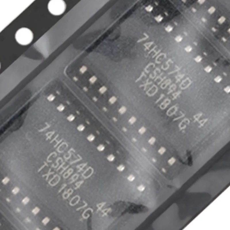 10 Brand New Original 74Hc574D Soic-20 Eight-Way D-Type Positive Edge-Triggered Flip-Flops with Three-State Output