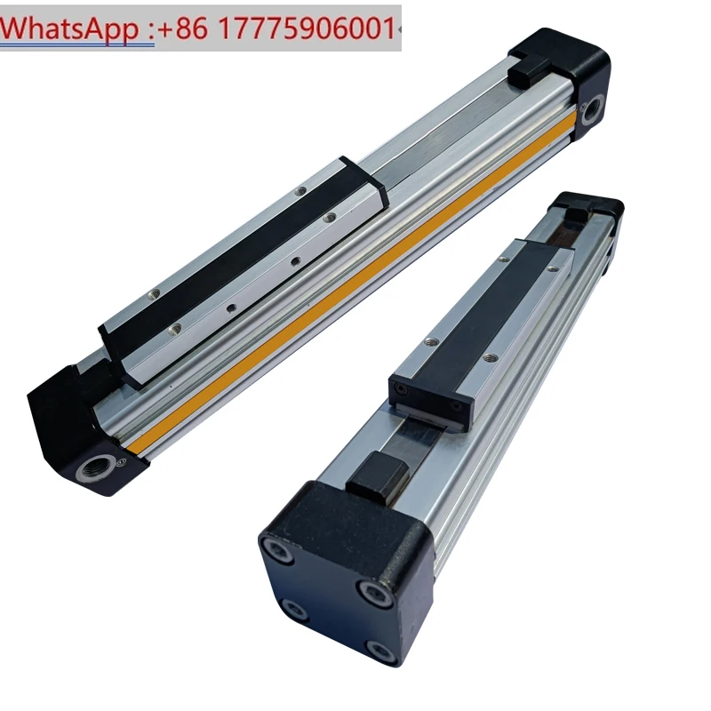

Adjustable Mechanical High Speed Rodless Cylinder with Buffer Rail Long Stroke OSP - 16-25-32 - 40-50-63