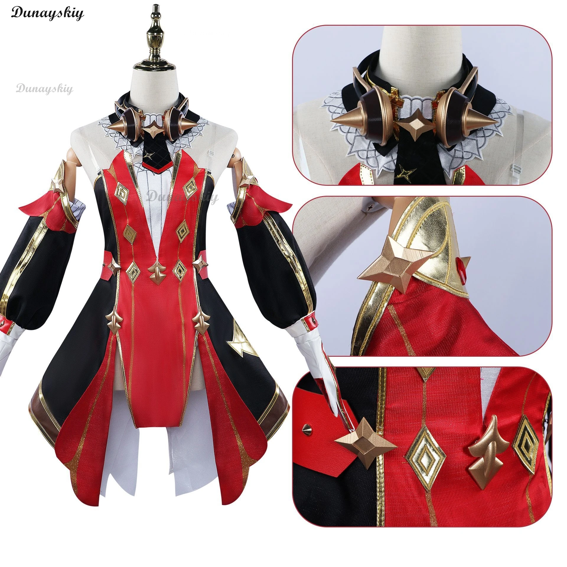 Chevreuse Cosplay Kostuum Hoed Pruik Schoenen Spel Genshin Impact Pak Fontaine Leider Jurk Vrouwen Halloween Carnaval Party Outfits