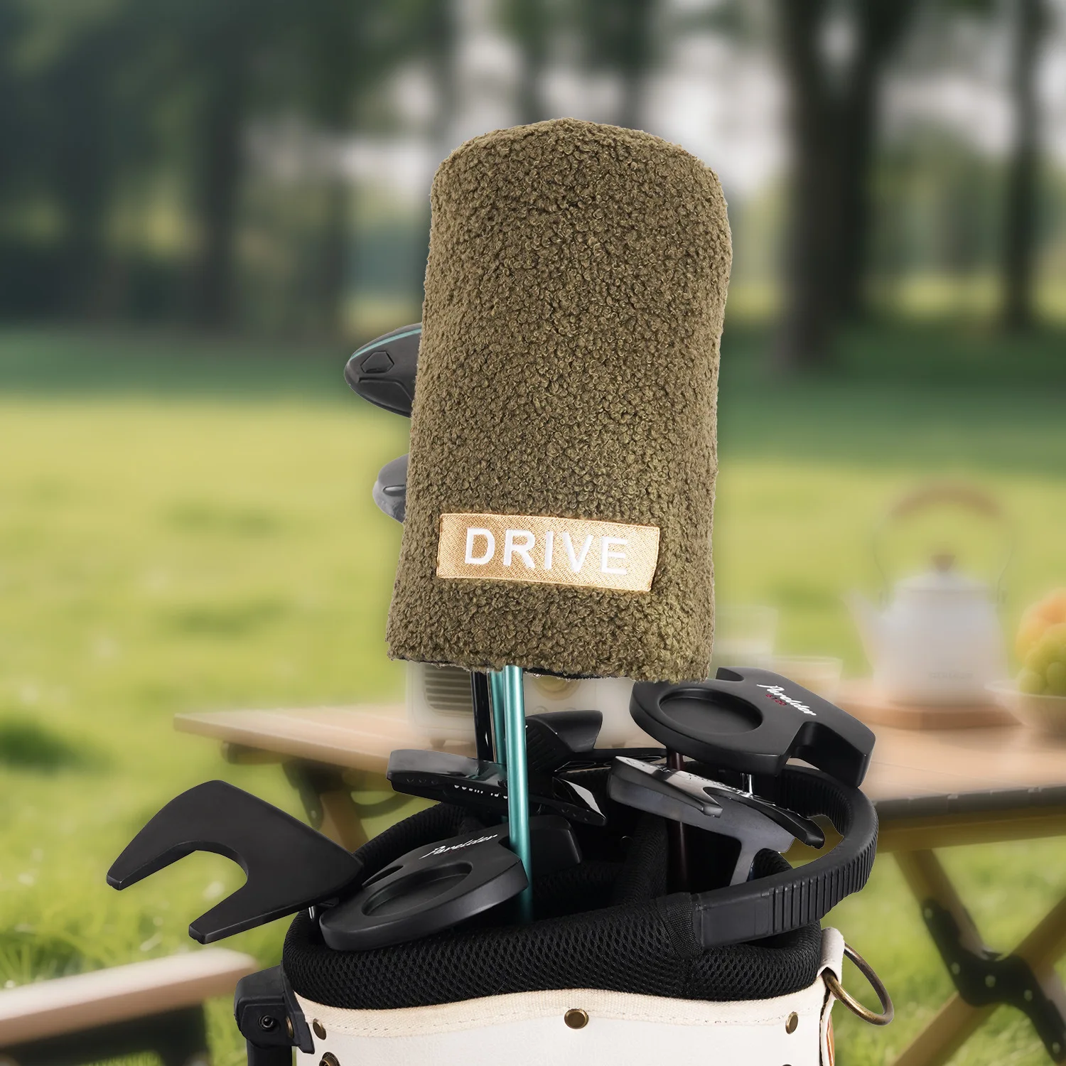 Golf Driver Head Cover, Straight Style, No. 1 Driver Head Cover, Custom
