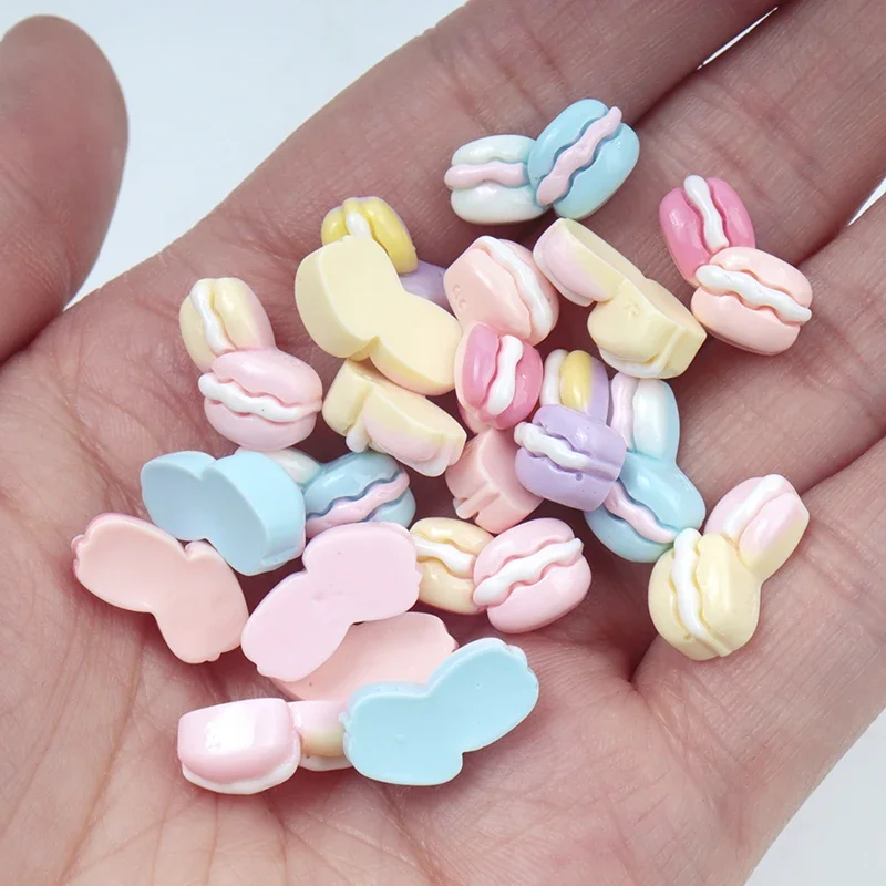 30/300pcs Mini Cake Resin Patch Scrapbooking DIY Children Handmade Materials Phone Case Accessories Water Cup Decor