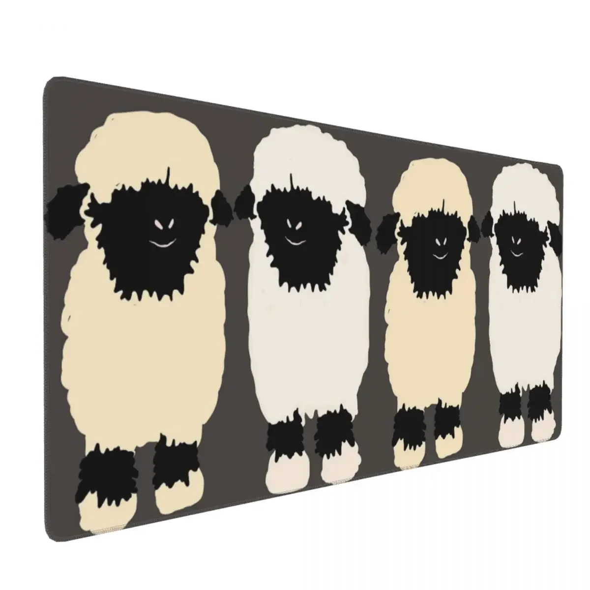 Valais Black Nose Sheep Friends Large Mouse Pad Computer Keyboard Mouse Mat Gaming PC Laptop Desk Mat Accessories Table Mats