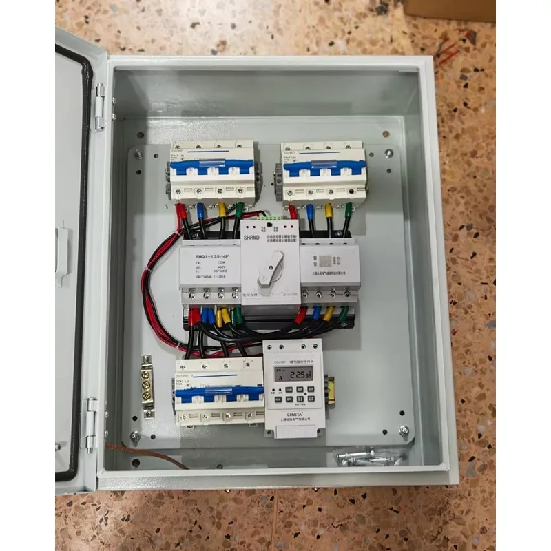 Customized ATS Distribution Box, Control Panel, Electrical Supplies, Industrial Controls and Power Distribution Electrical Panel