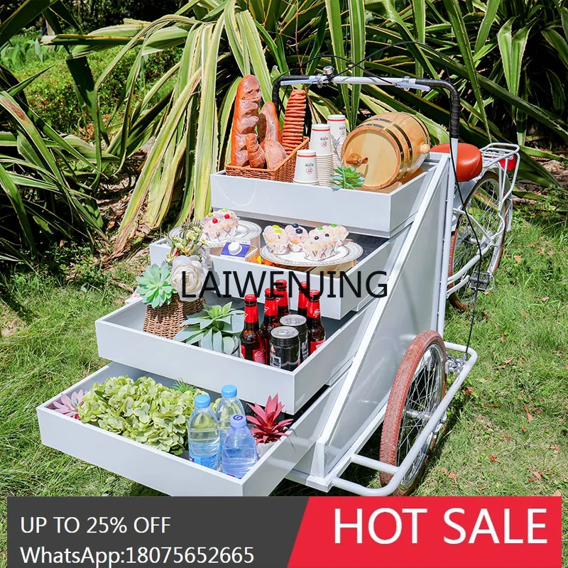 Outdoor Market Creative Float Promotion Mobile Vending Vehicle Drainage Booth