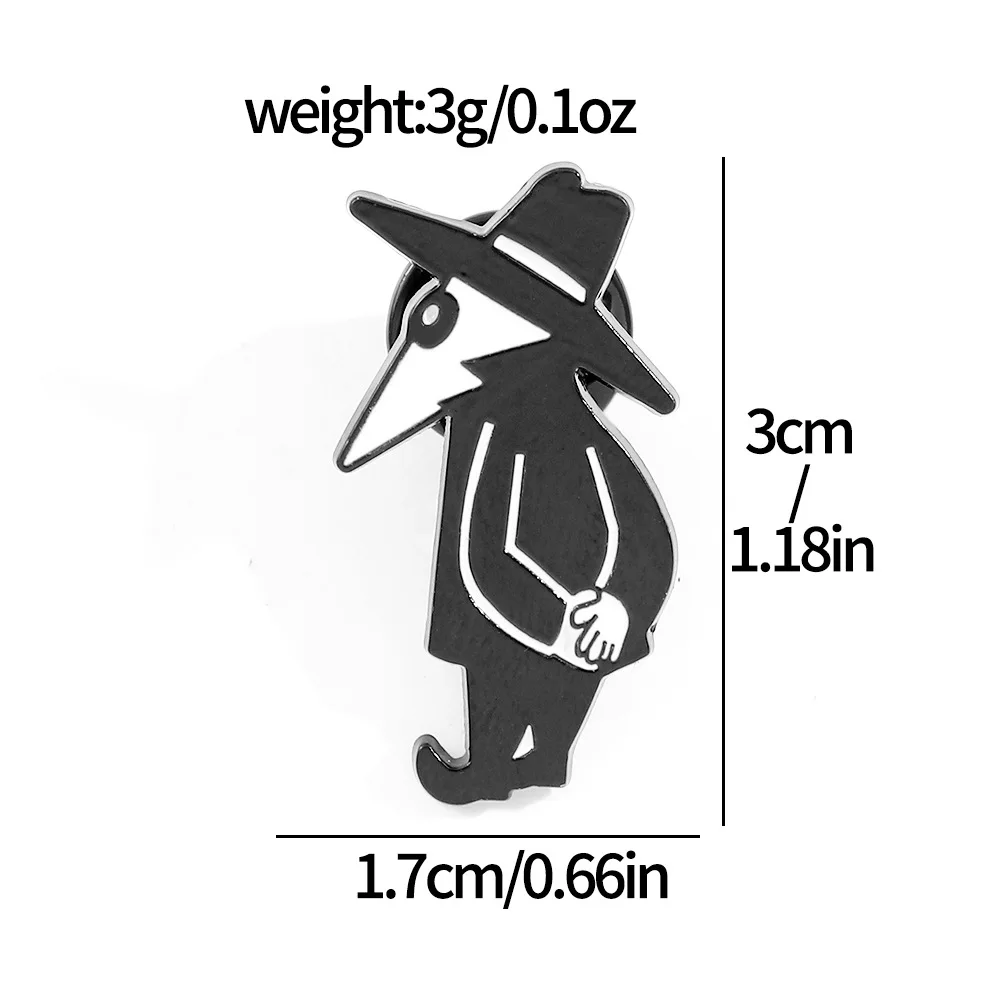 Character Brooch Personality Interesting Metal Badge Small Accessories Wholesale Bag Pins for Clothes Backpack Pin Lapel Badges