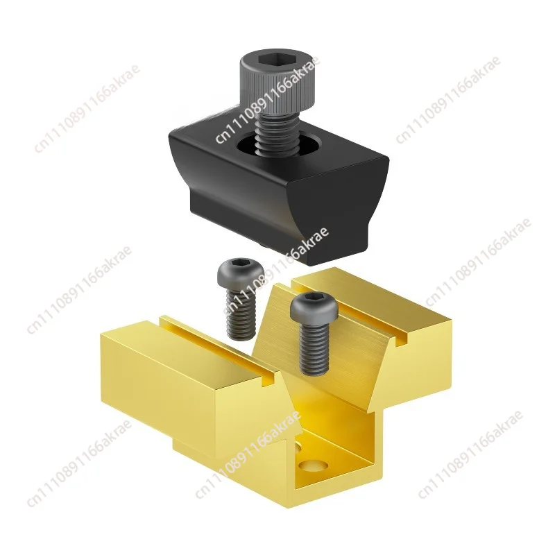 For Multi-station clamping block machining center Parallel fixing fixture Clamping delicate vice M8 6pc