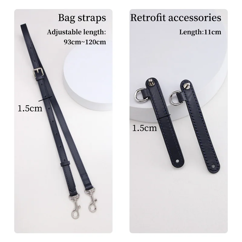 TINBERON Shoulder Bag Strap Leather Adjustable Bag Belt DIY Bag Accessories TOTE Bag Transformation Shoulder Crossbody Bag Strap