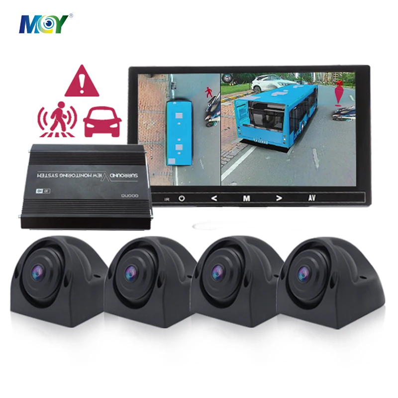 AI ADAS DMS BSD videoregistratore digitale MDVR sorveglianza auto scatola nera con GPS 4G per camion autobus