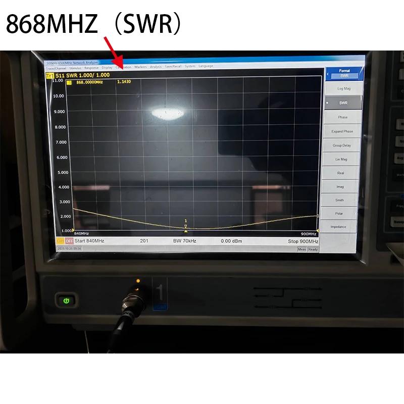 868MHz LoRa WAN Module Soft Antenna, Suitable for the Meshtastic System. Omni High-Gain Whip Antenna SMA Head Connector
