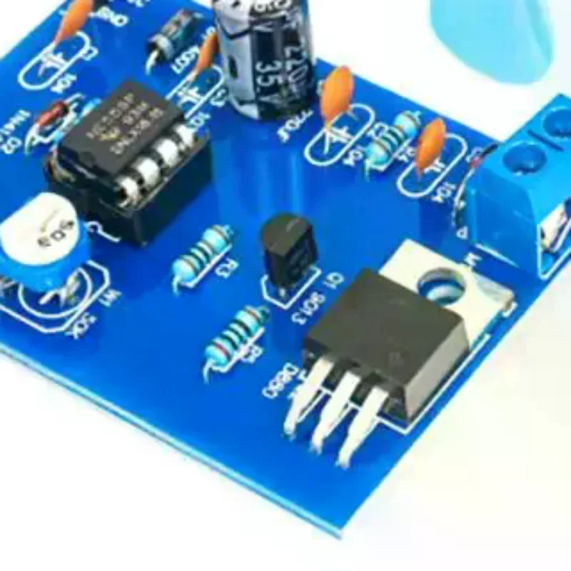 NE555 DIY Electric Fan Kit DC 4.5V Motor Pulse Width Speed Controller Kit DIY Electronic Soldering Practice Electronics Training