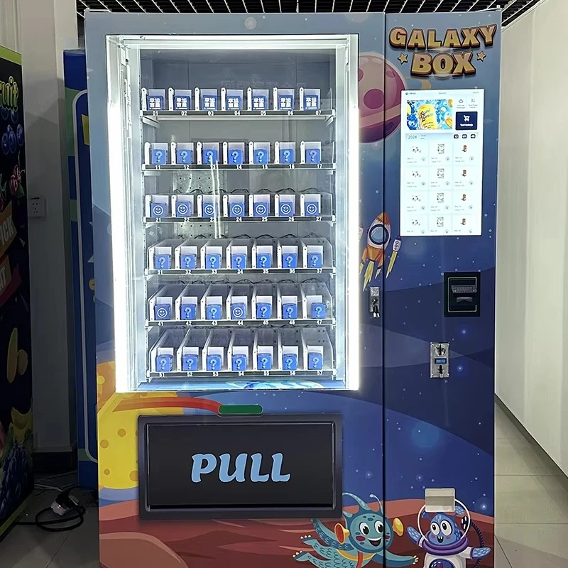 Distributeur automatique intelligent de boîtes mystère de jouets personnalisées, système de développement secondaire SDK pour les centres commerciaux et les magasins de jouets