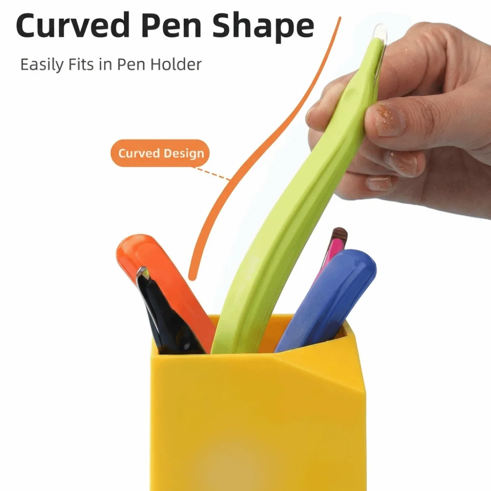 Pen-style Professional Staple Remover Tool Magnetic Tip Design ABS Mini Staple Remover Facilitates Collection Staple Puller
