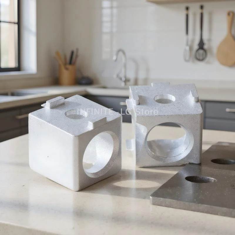 موصل زاوية مكعب من الألومنيوم الفاخر 2020 3030، قطعة واحدة، مثالي لملامح الألومنيوم #3