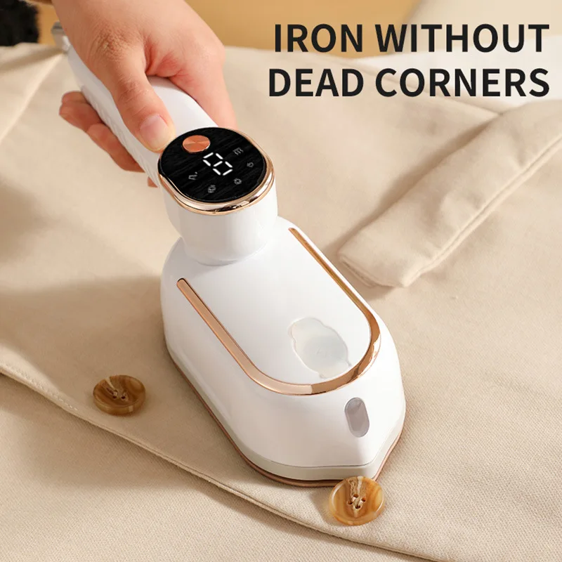 1200W Portable Handheld Steam Iron Rotating Foldable for Quick Wrinkle Removal Ideal for Home And Travel Use