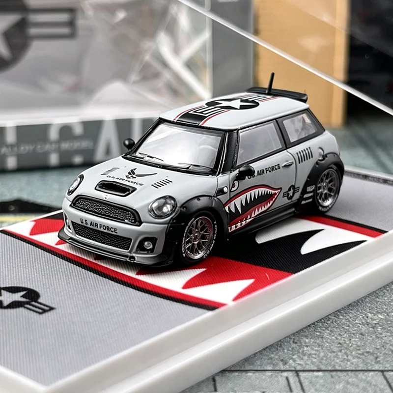 Cool Car 1:64 MINI COOPER Alloy Car Diecasts & Toy Vehicles Car Model Miniature Scale Model Car For Children