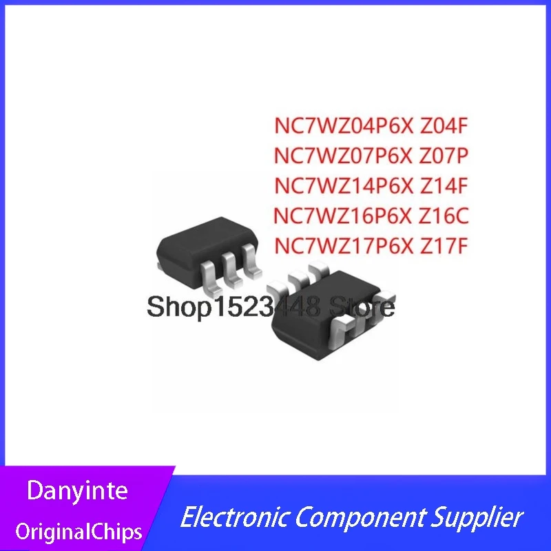 

Новый NC7WZ04P6X Z04F SOT363 NC7WZ07P6X Z07P NC7WZ14P6X Z14F NC7WZ16P6X Z16C NC7WZ17P6X Z17F