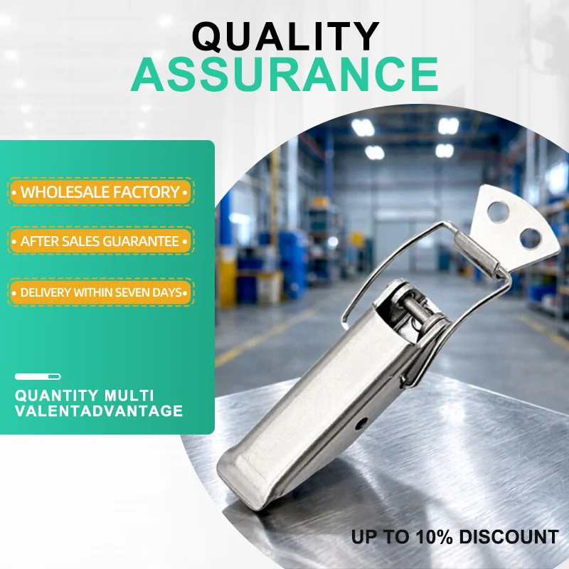 5pcs 304 Stainless Steel Buckle Lock Suitable For Industrial Hardware Medical Equipment Cabinet Doors And Automation Machinery