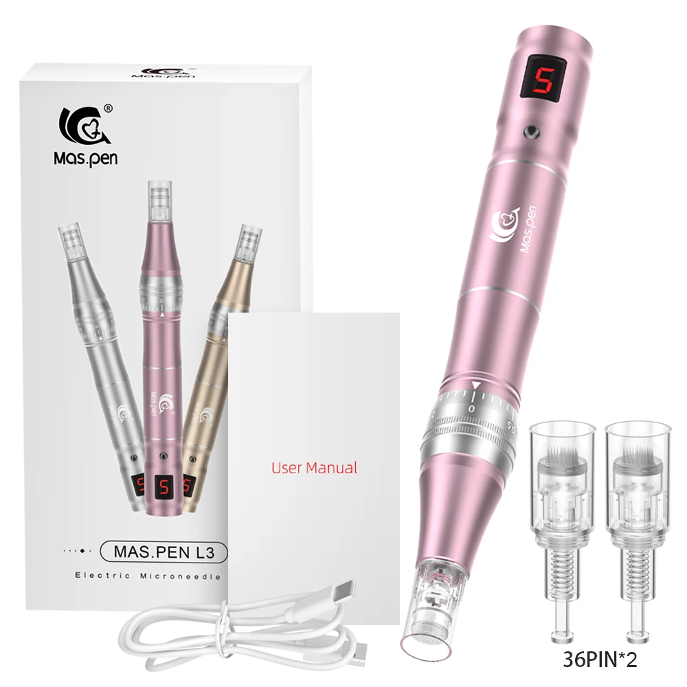 Mas.pen Kabelloser Microneedling Derma Pen/Mas Pen L1/L3/L6/N6/S8 Hautpflege-Tool 9